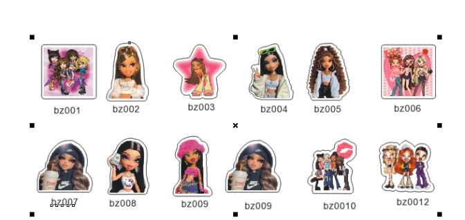 bratz----bratz,Selectable Base Color(Order Online Now)4cm
