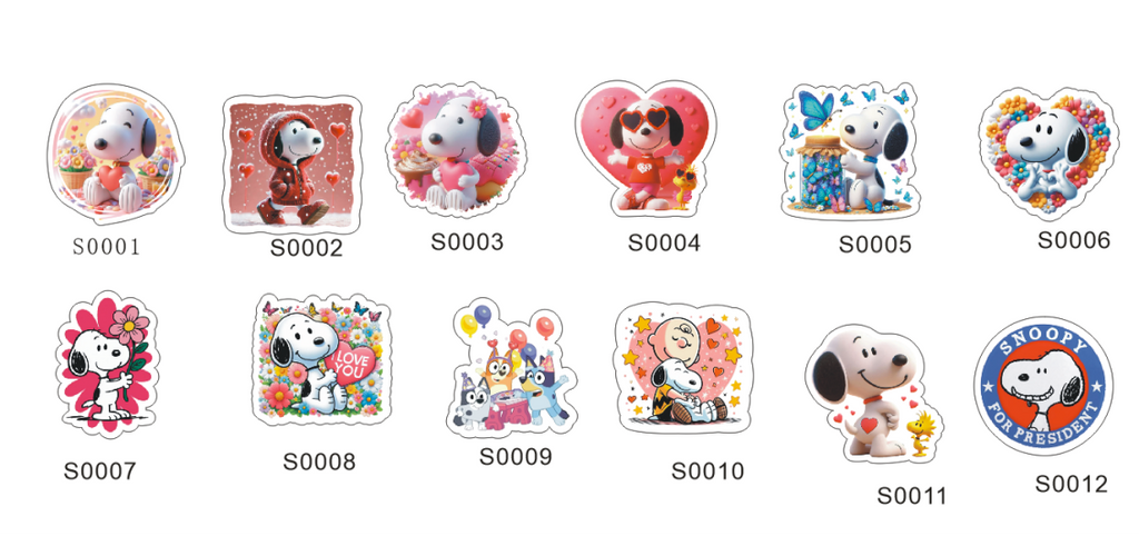 “史努比” → “Snoopy”Selectable Base Color(Order Online Now)4cm