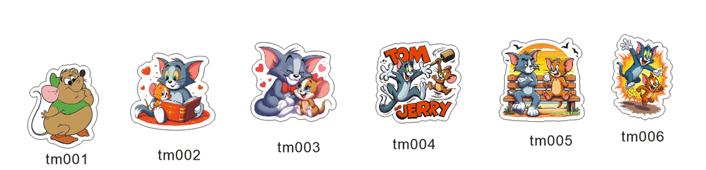 猫和老鼠---Tom and Jerry，Selectable Base Color(Order Online Now)4cm